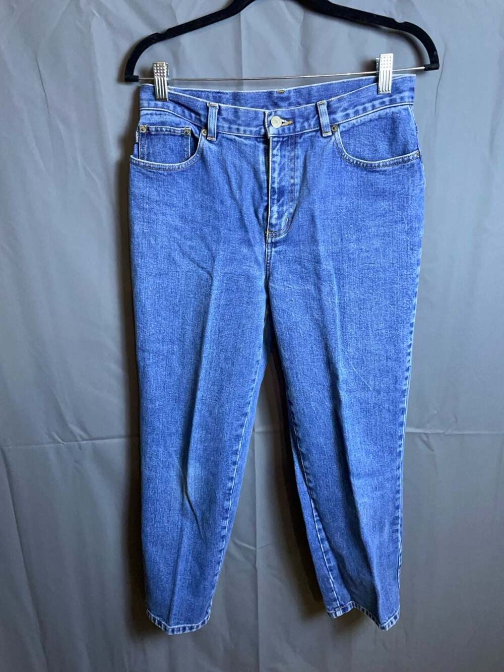 Vintage LAUREN JEAN CO 8 P Blue Jean Denim Pants Medium wash